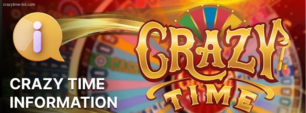 Crazy Time is a live dealer game show