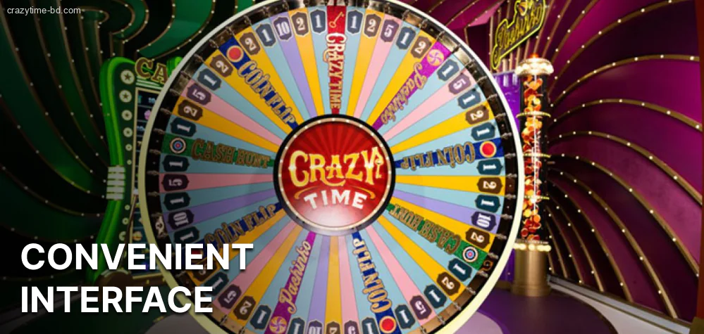 Crazy Time Bangladesh is designed to be a visually appealing and engaging game