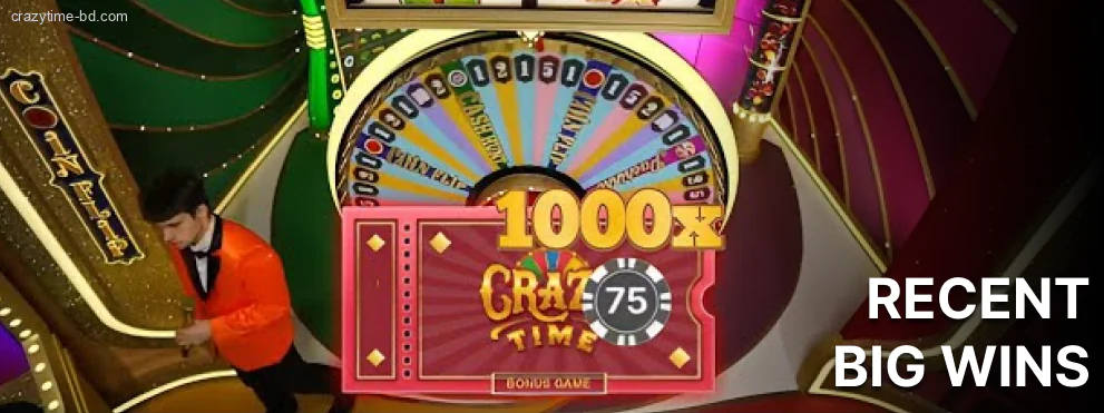 Big wins happen every day Crazy Time