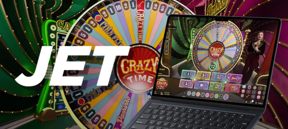 Crazy Time BD in Jet Casino
